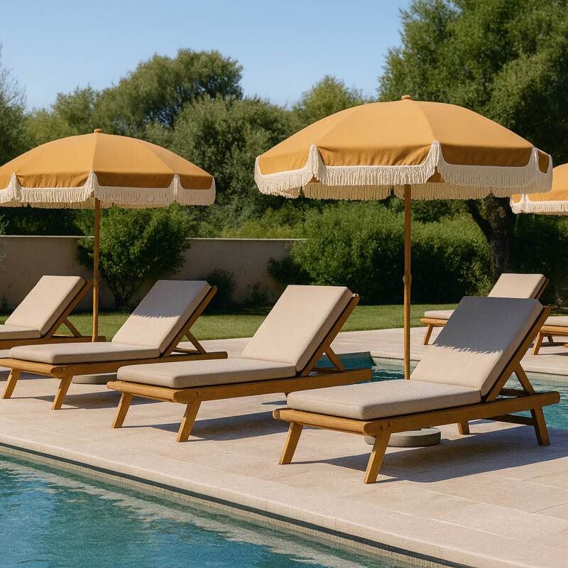 Mittelmastschirm rund Ø2 m