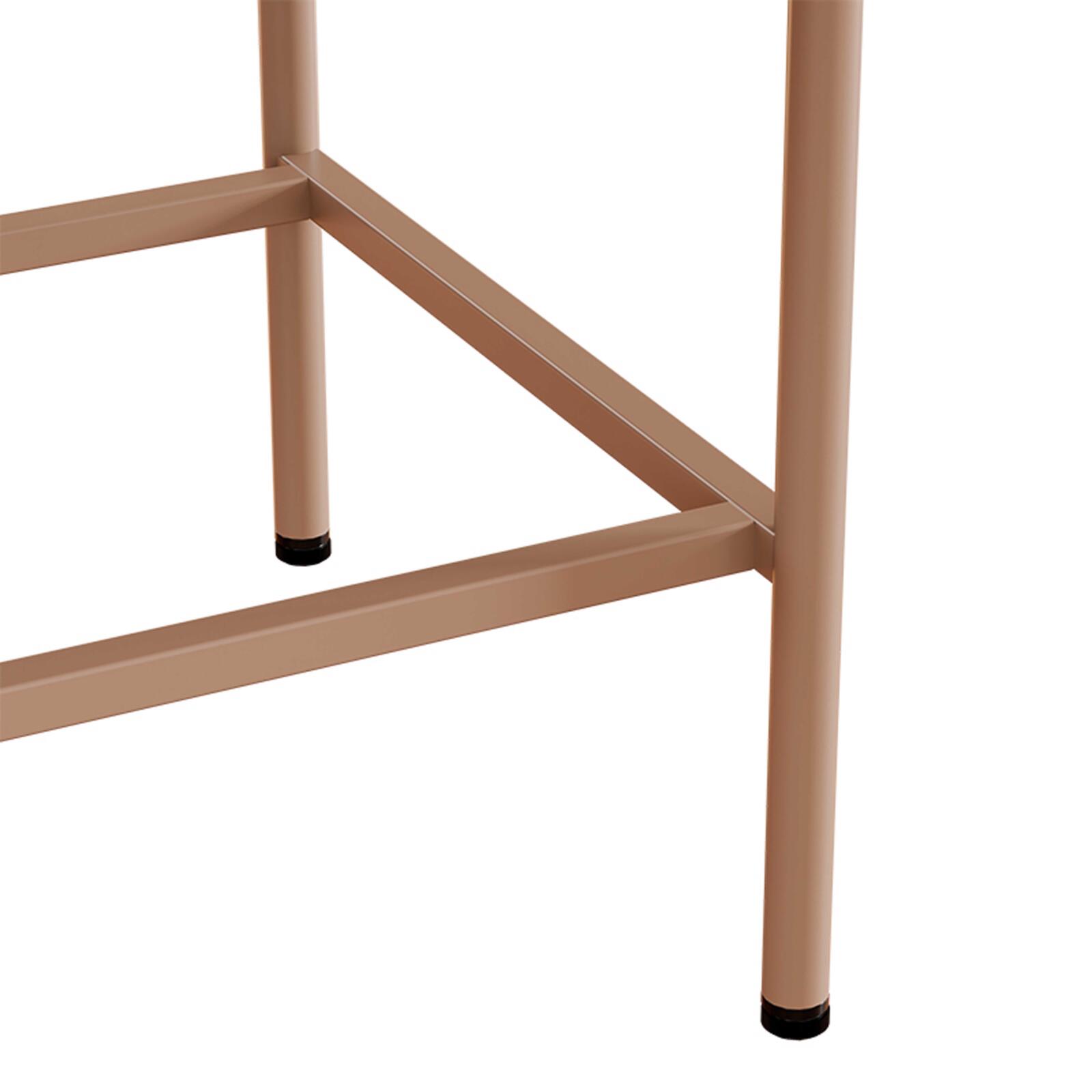 Büfett aus Metall und Glas ,2 Türen, 110 cm