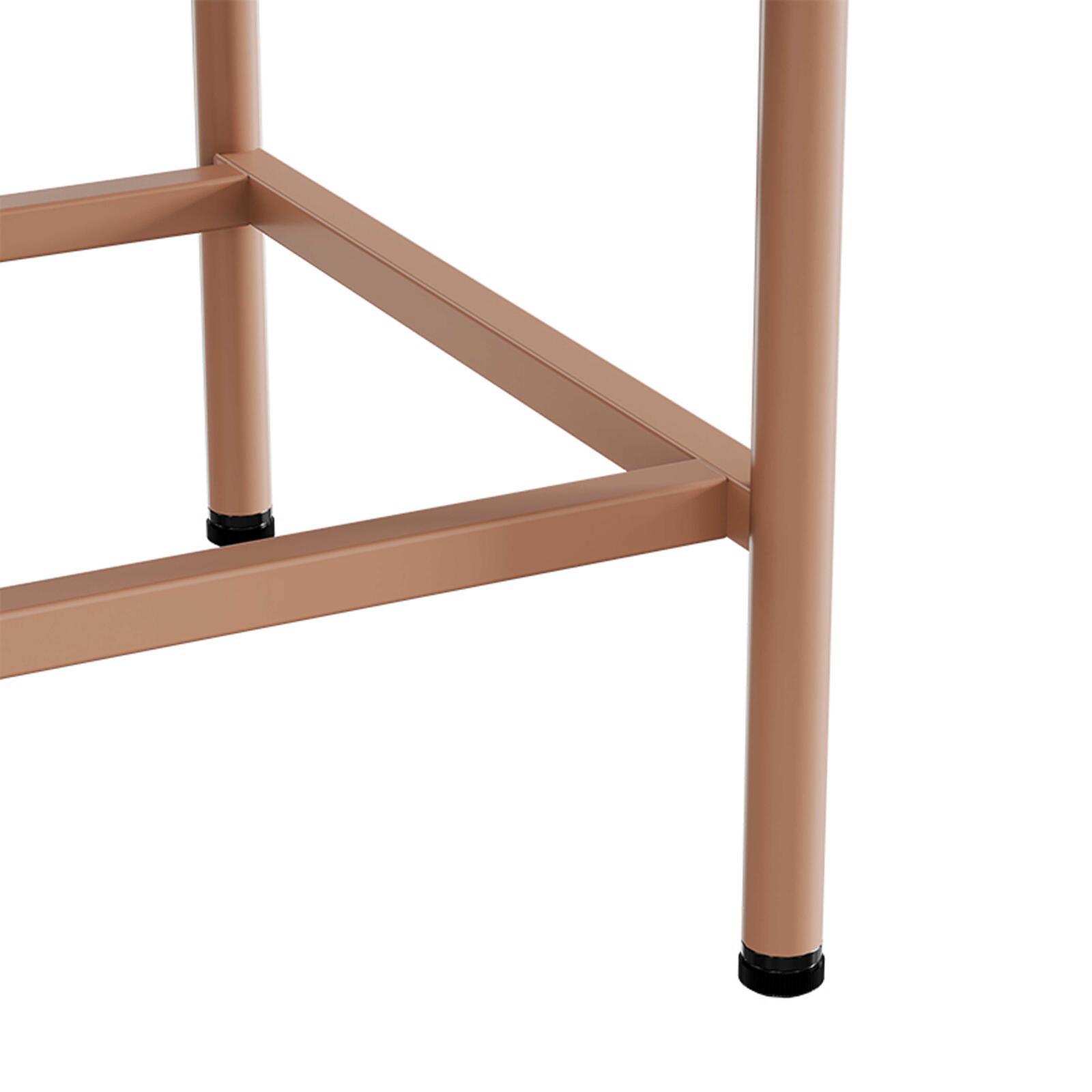 Büfett aus Metall und Glas, 3 Türen, 120 cm