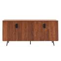 Büfett Holzoptik, 4 Türen, 160 cm
