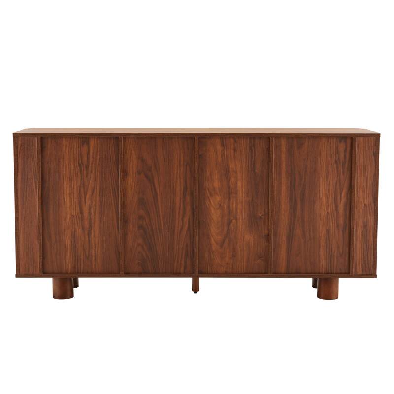 Büfett Holzoptik, 4 Türen, 160 cm (2/6)