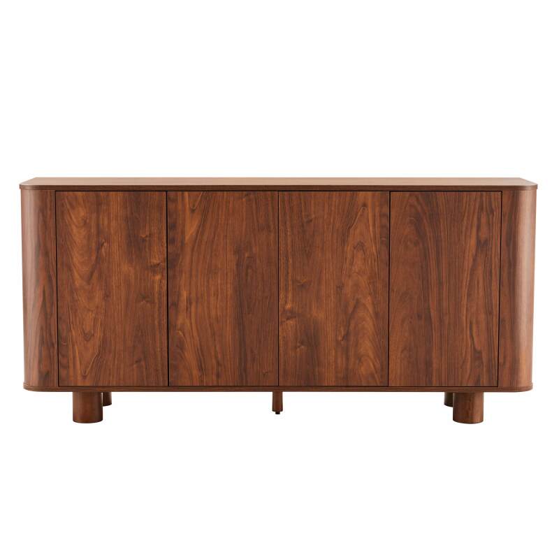 Büfett Holzoptik, 4 Türen, 160 cm (4/6)