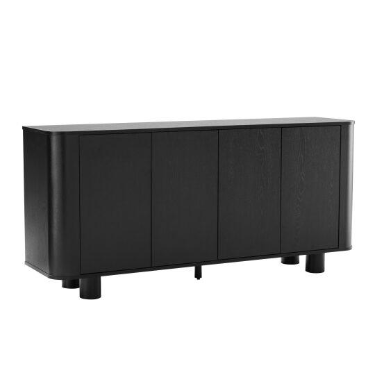 Büfett Holzoptik, 4 Türen, 160 cm