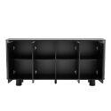 Büfett Holzoptik, 4 Türen, 160 cm