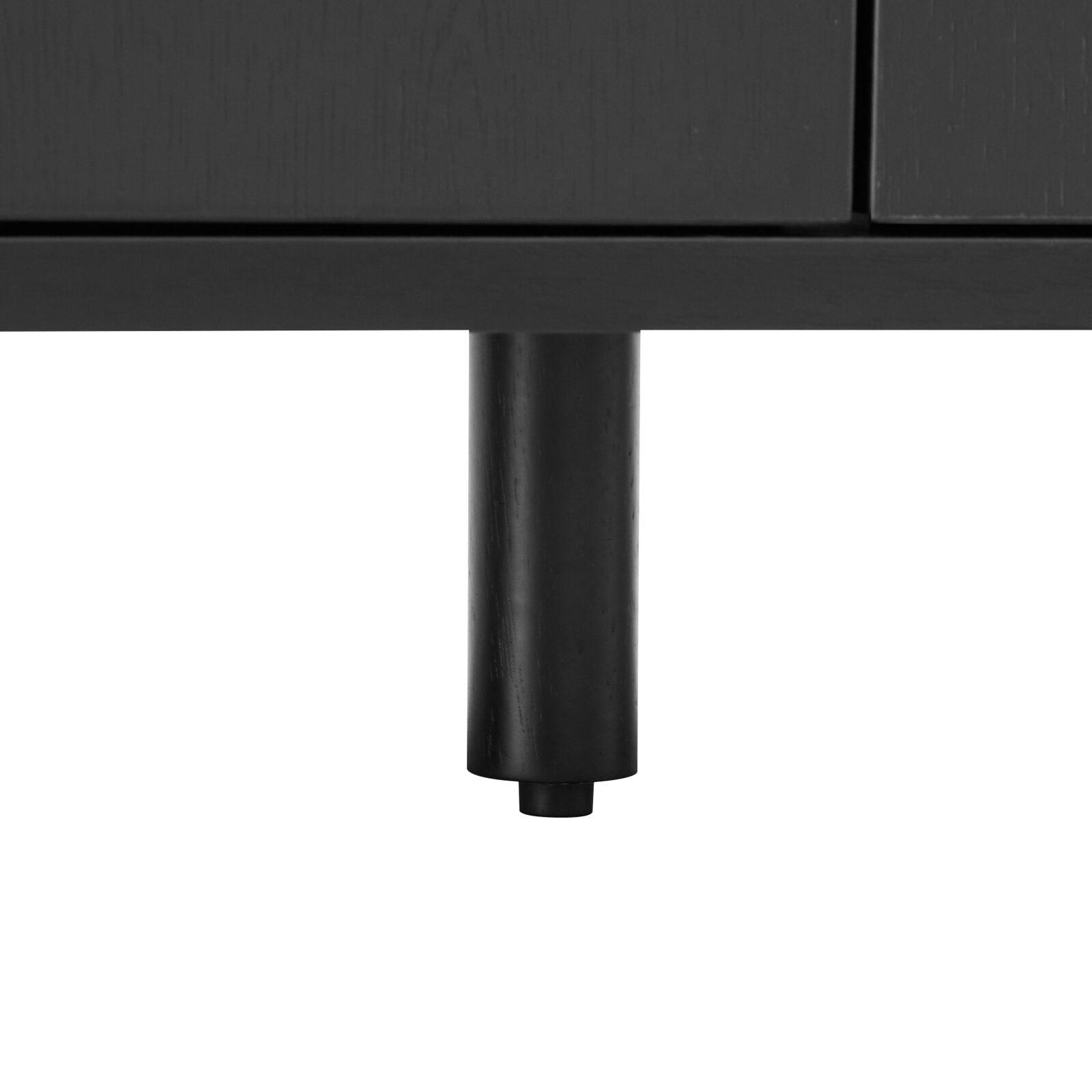 Büfett Holzoptik, 4 Türen, 160 cm