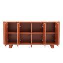 Büfett Orange, 4 Türen, 160 cm