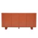 Büfett Orange, 4 Türen, 160 cm