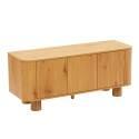 TV-Möbel in Holzoptik 120 cm skandinavischer Stil