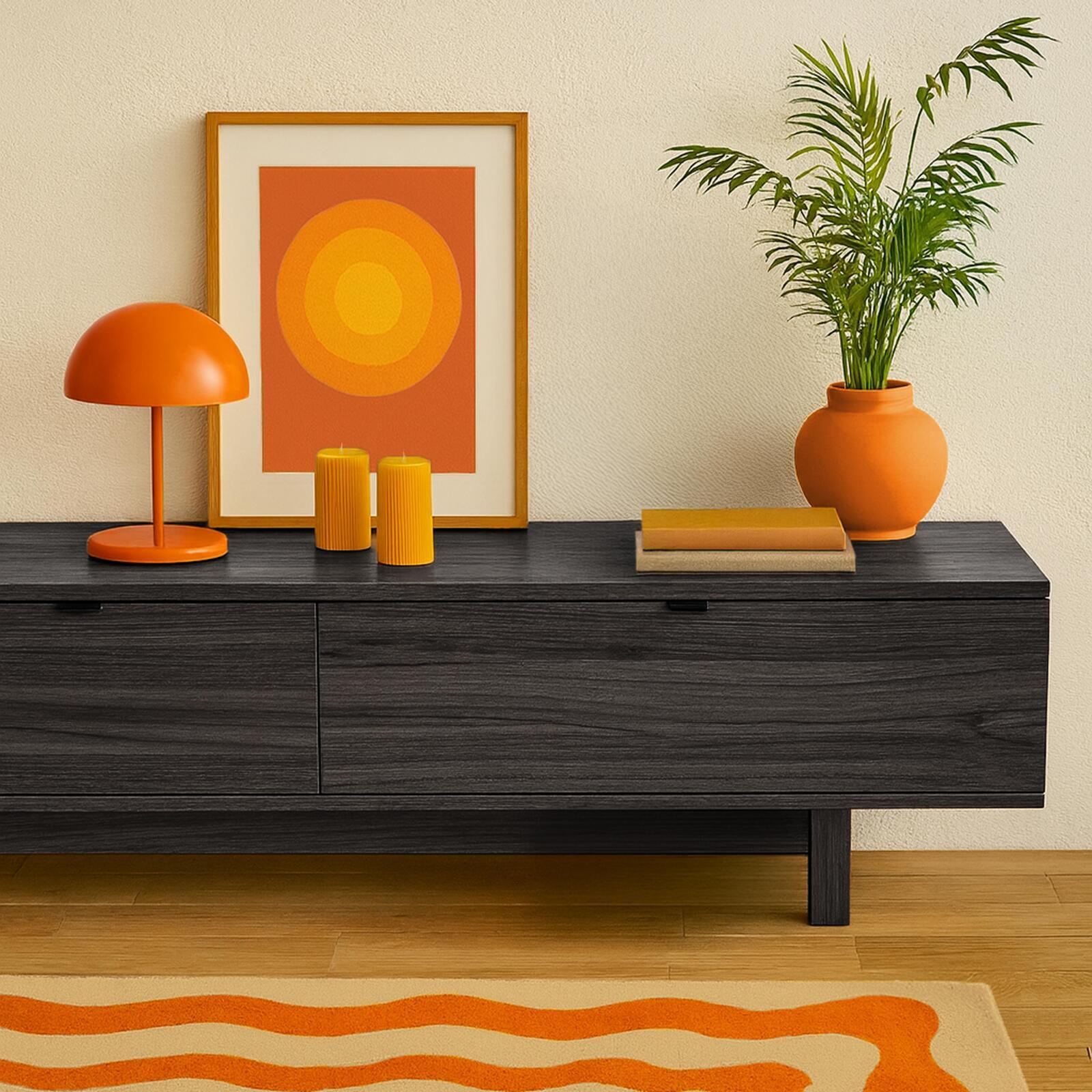 TV-Möbel 160 cm Holzoptik industrial TV-Möbel 160 cm Holzoptik industrial