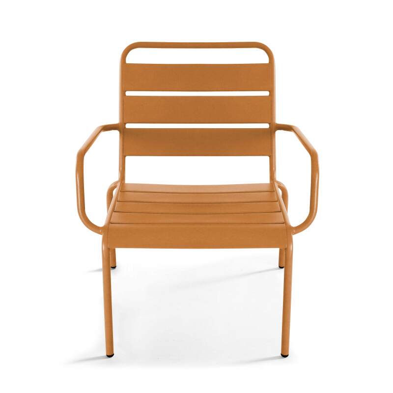 Niedriger Metallsessel (2/5)