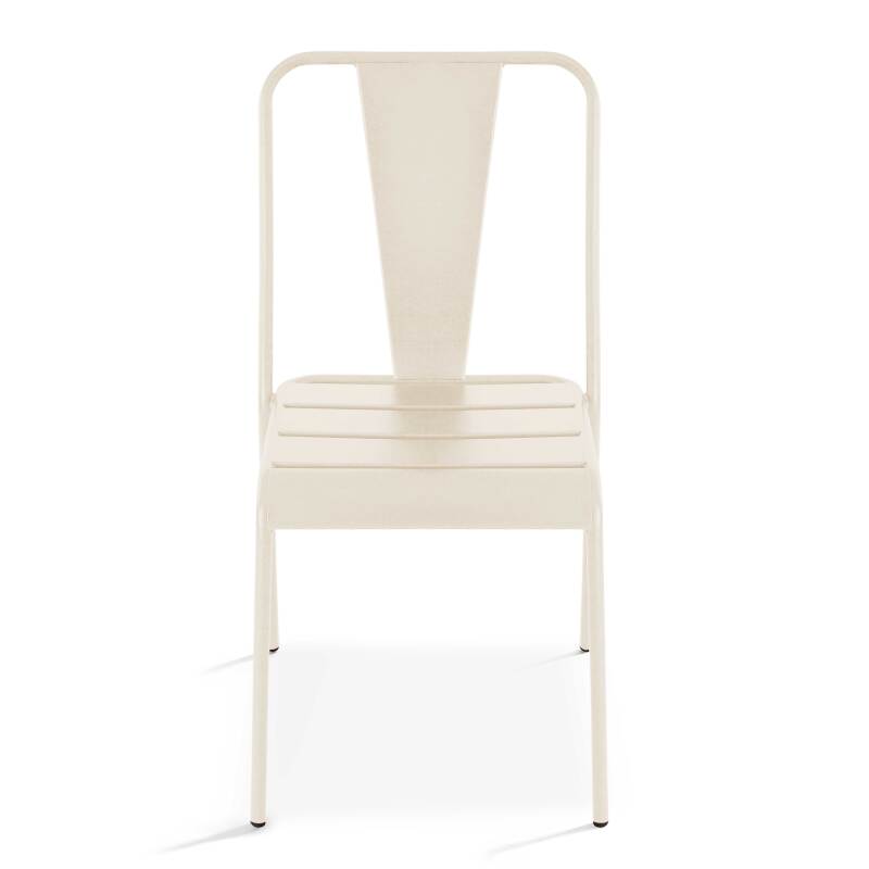 Bistro-Gartenstuhl aus Metall (3/5)