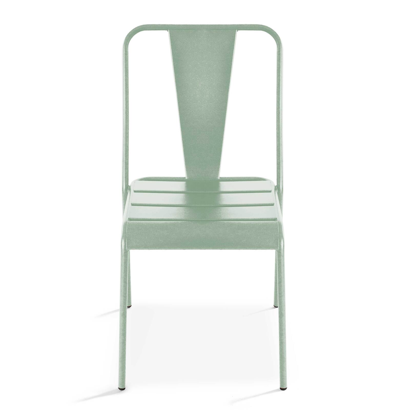 Bistro-Gartenstuhl aus Metall