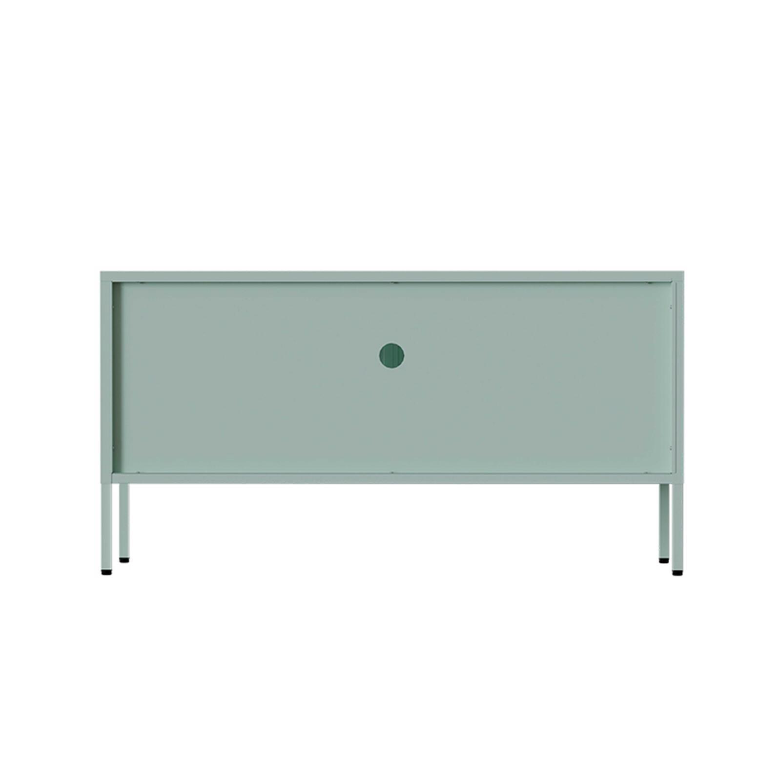 TV-Möbel 115 cm aus Metall im modernen Stil