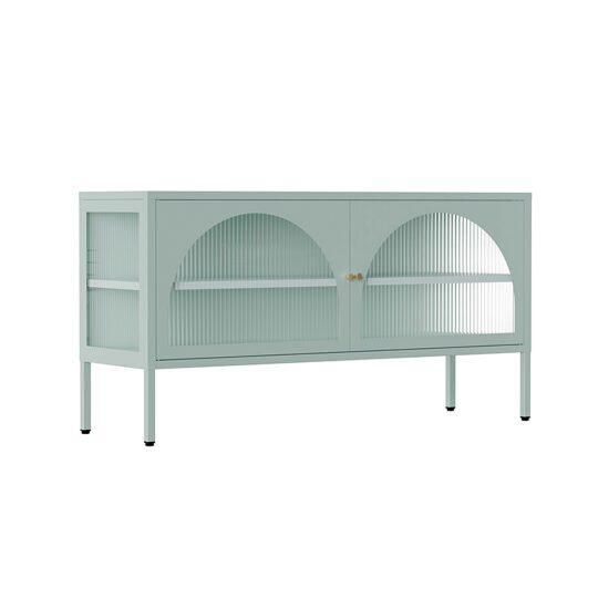 TV-Möbel 115 cm aus Metall im modernen Stil