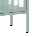 TV-Möbel 115 cm aus Metall im modernen Stil