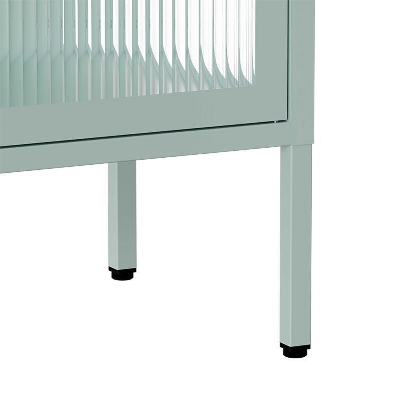 TV-Möbel 115 cm aus Metall im modernen Stil