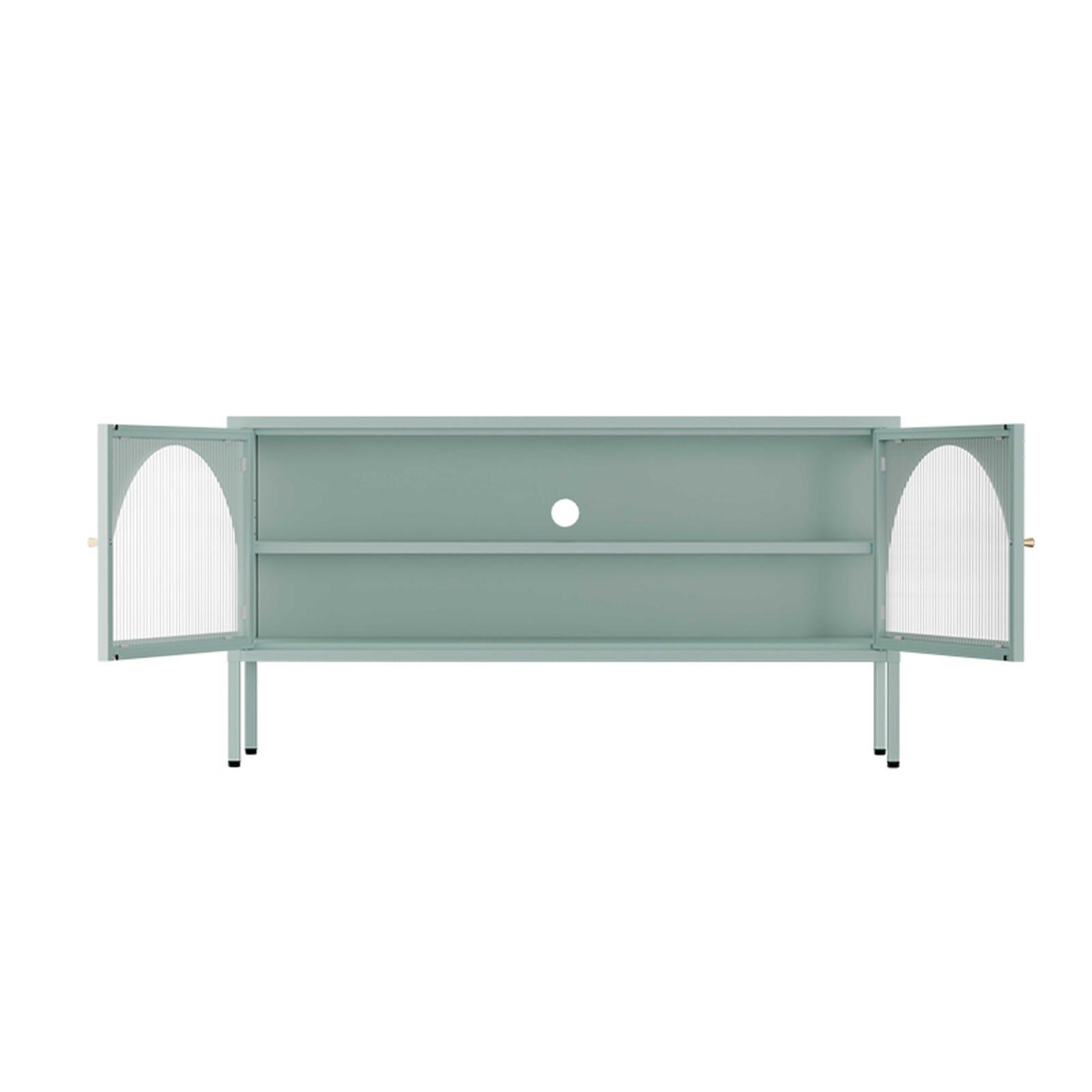 TV-Möbel 115 cm aus Metall im modernen Stil