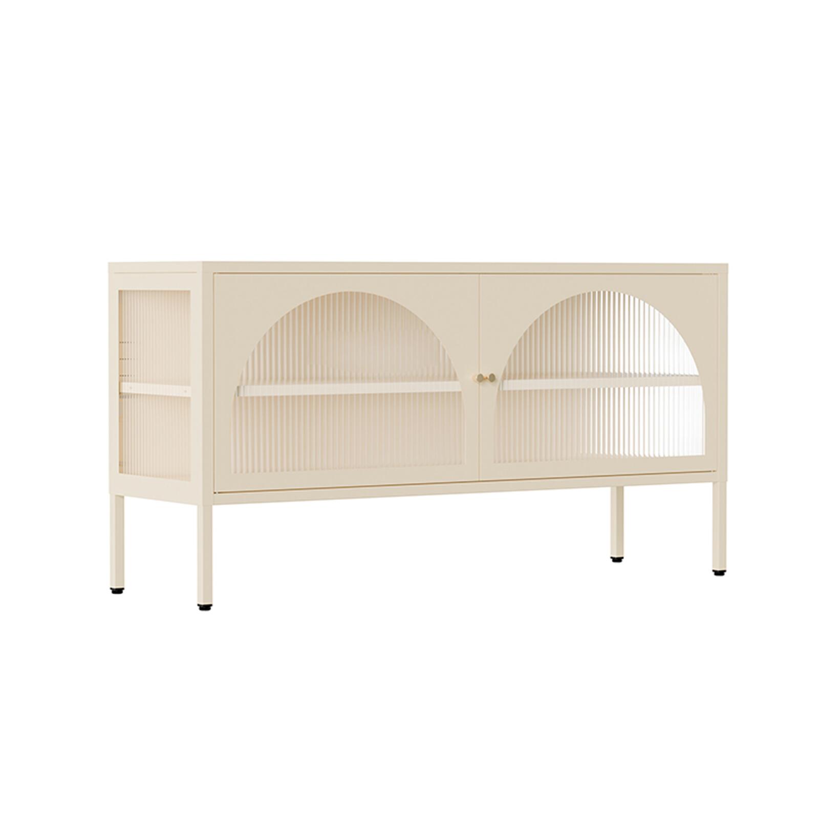 TV-Möbel 115 cm aus Metall im modernen Stil