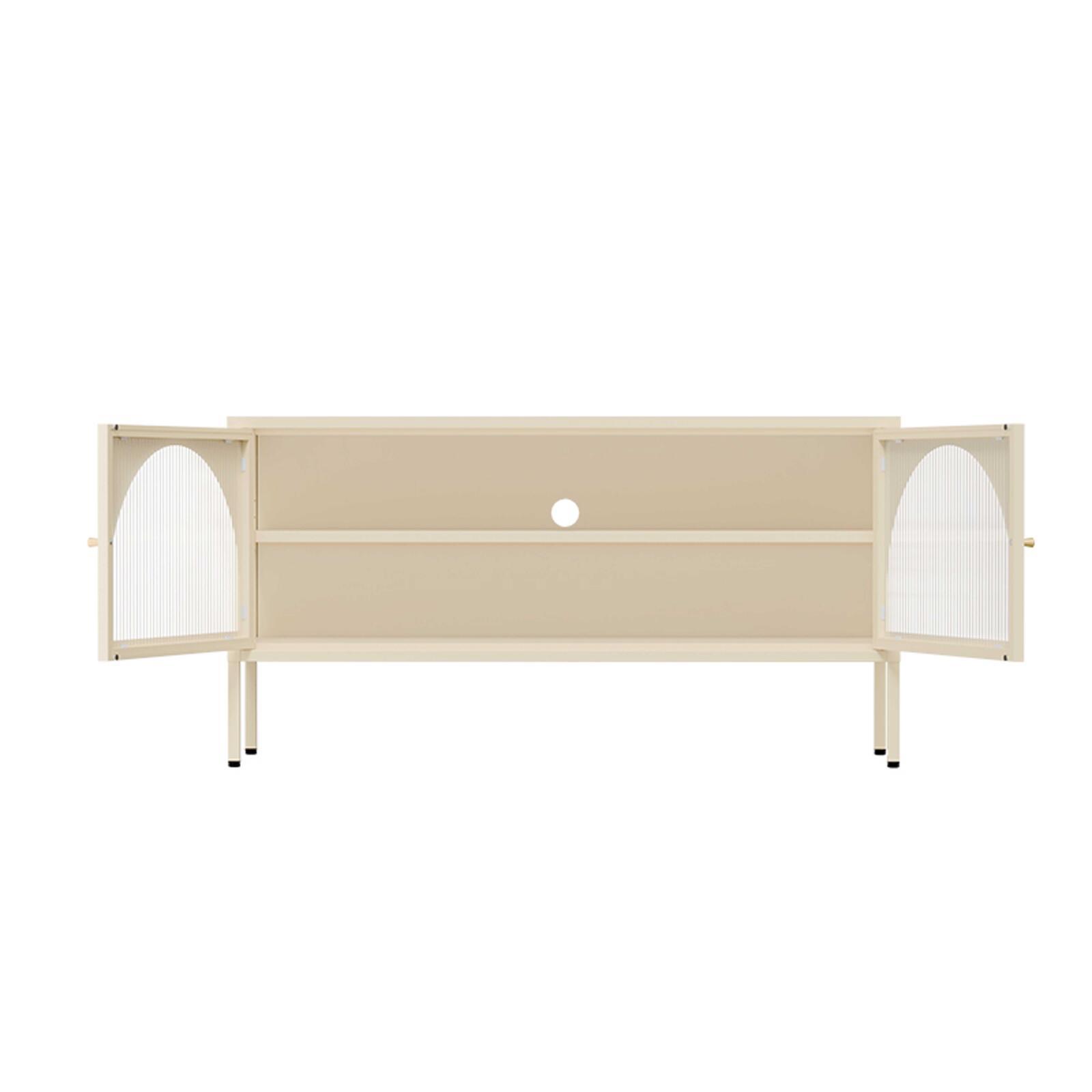 TV-Möbel 115 cm aus Metall im modernen Stil