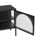 TV-Möbel 115 cm aus Metall im modernen Stil