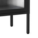 TV-Möbel 115 cm aus Metall im modernen Stil