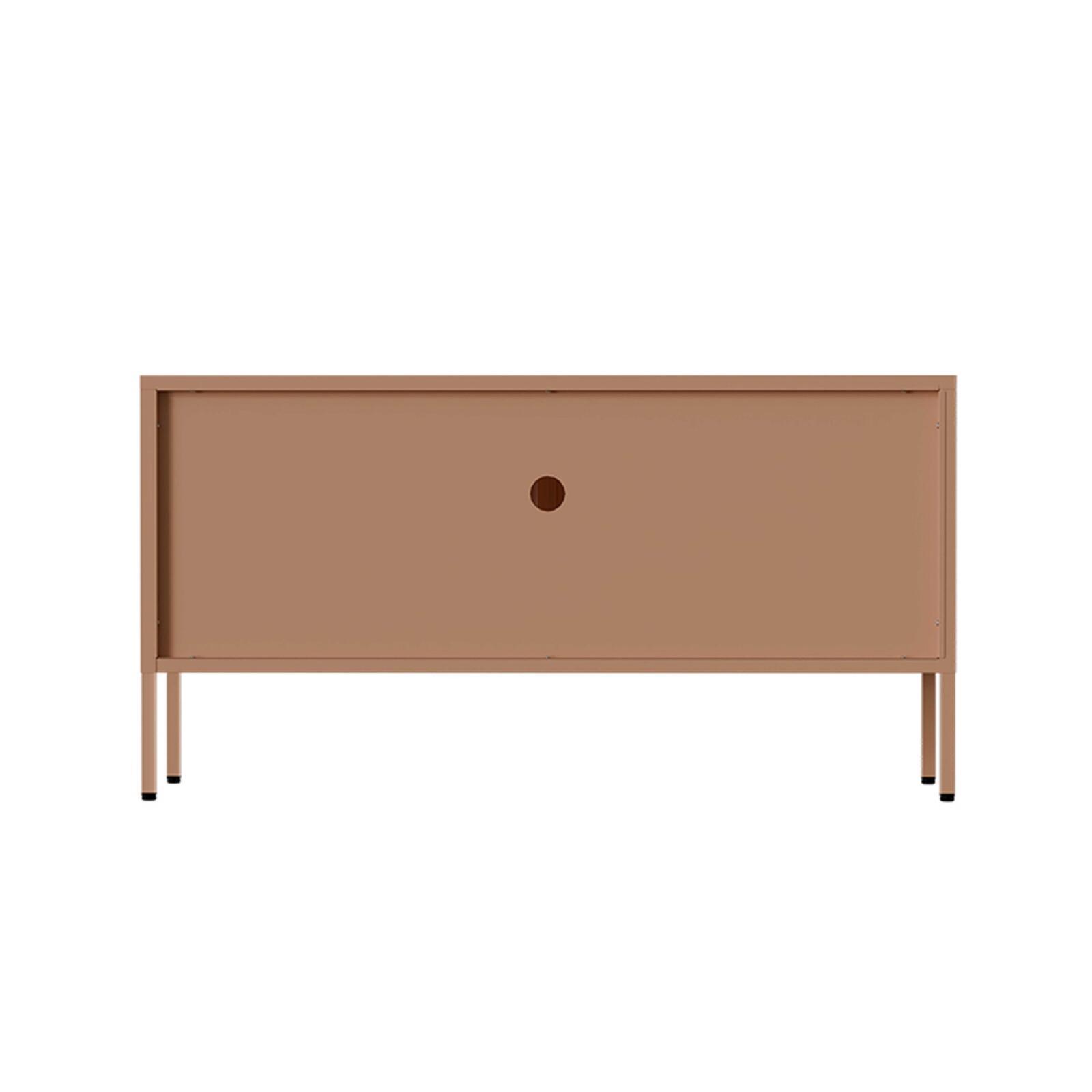 TV-Möbel 115 cm aus Metall im modernen Stil