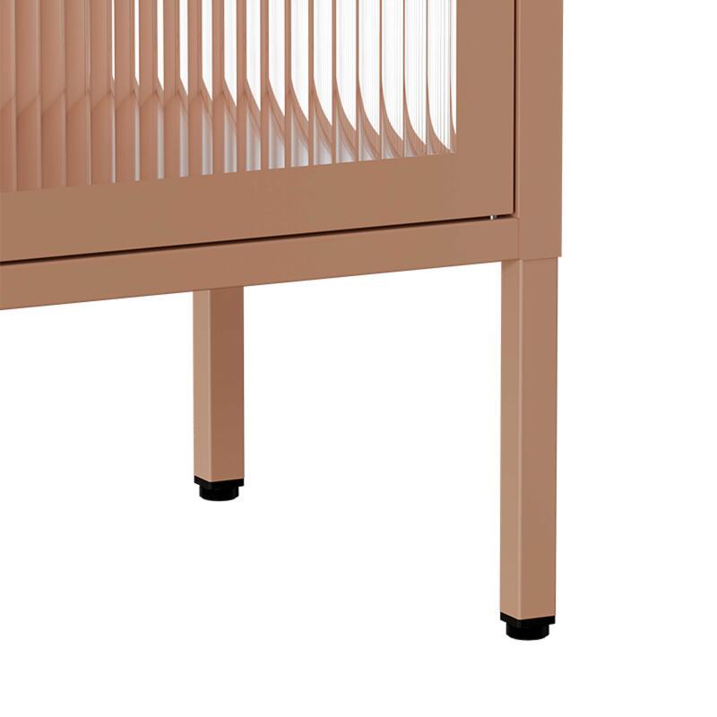 TV-Möbel 115 cm aus Metall im modernen Stil (6/8)