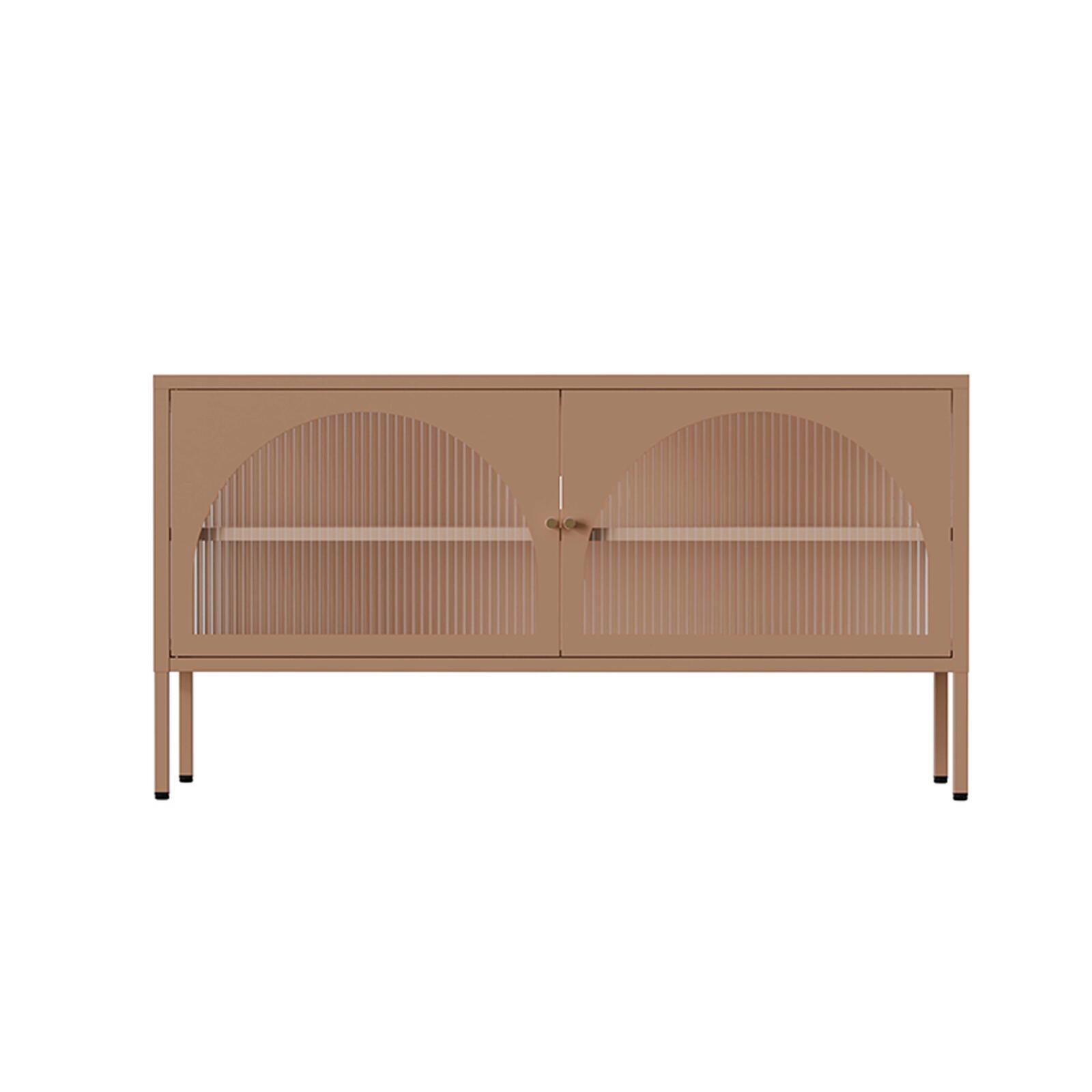 TV-Möbel 115 cm aus Metall im modernen Stil