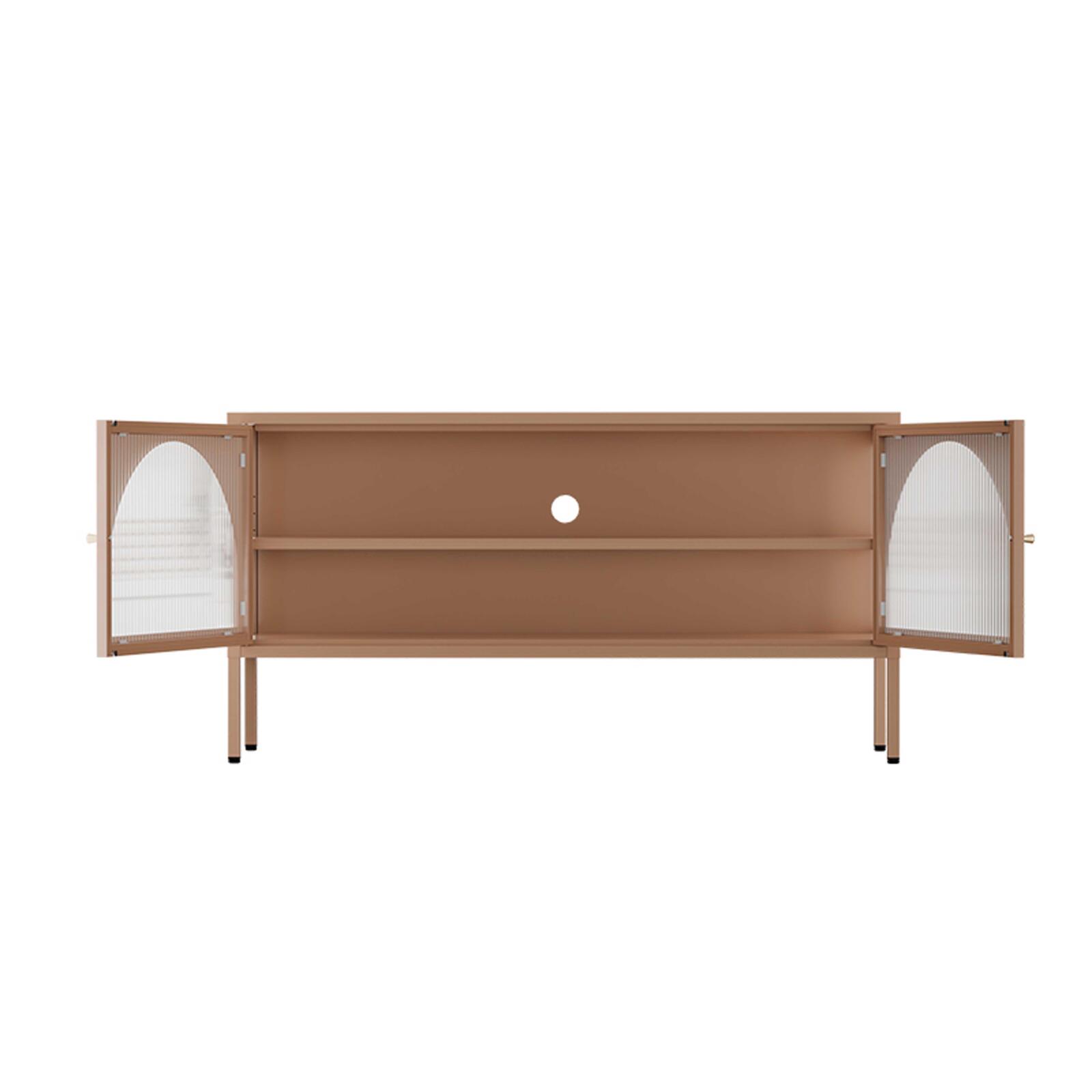 TV-Möbel 115 cm aus Metall im modernen Stil