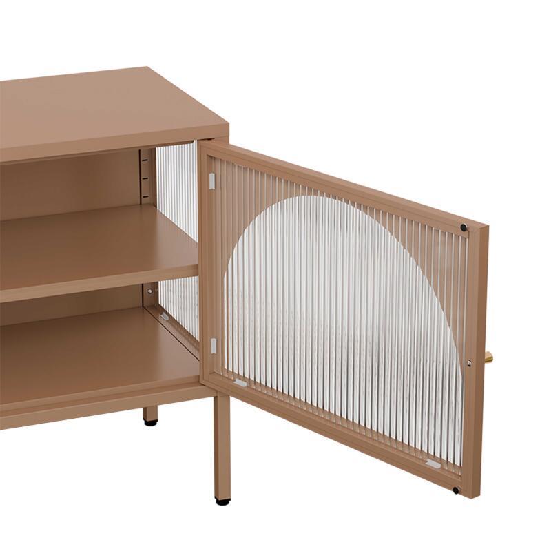 TV-Möbel 115 cm aus Metall im modernen Stil (5/8)