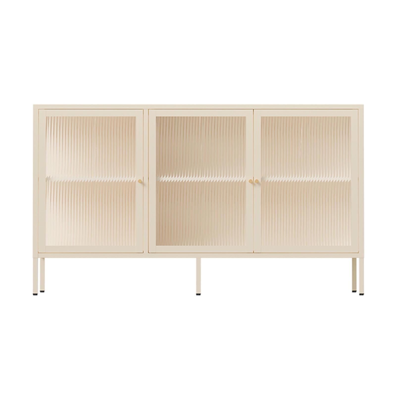 Büfett aus Metall, 3 Türen, 140 cm