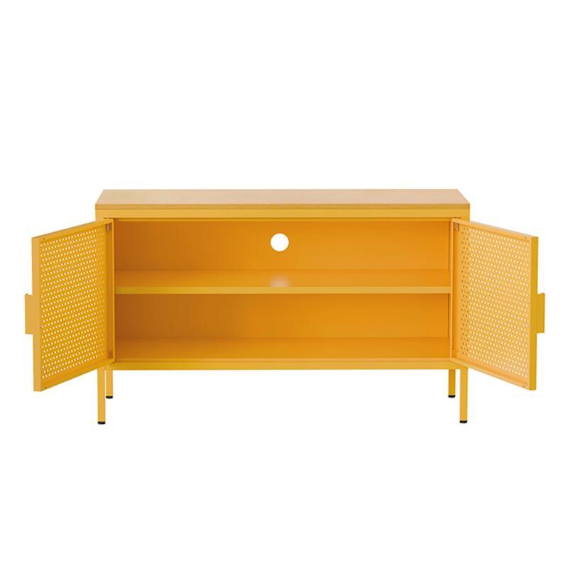 Büfett aus Metall, 2 Türen, 100 cm (4/8)