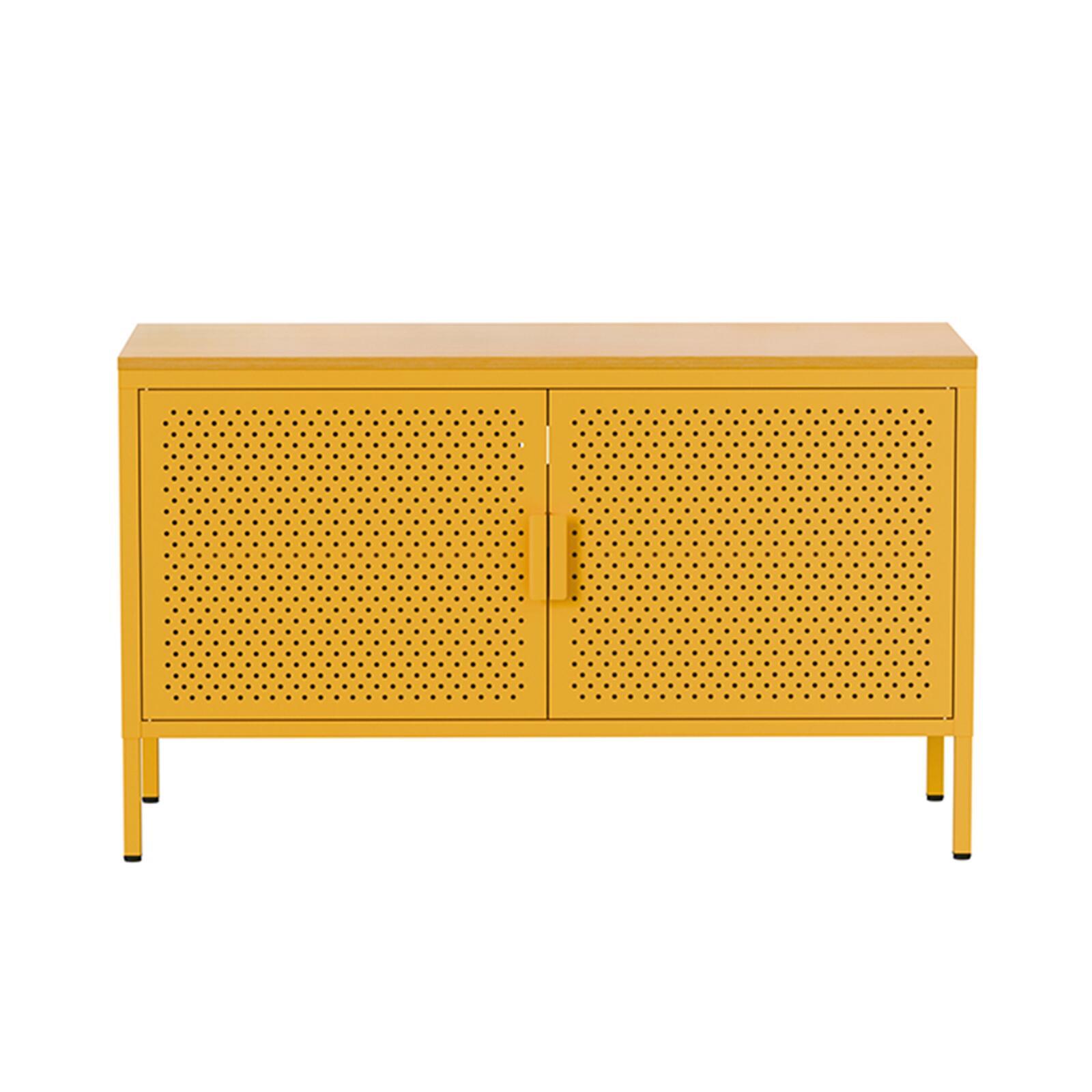 Büfett aus Metall, 2 Türen, 100 cm