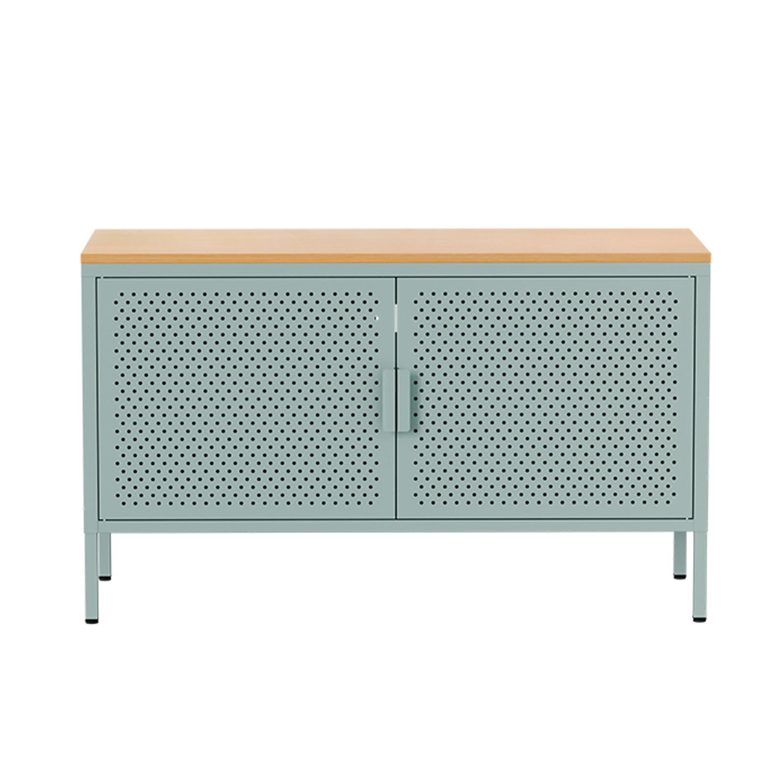 Büfett aus Metall, 2 Türen, 100 cm