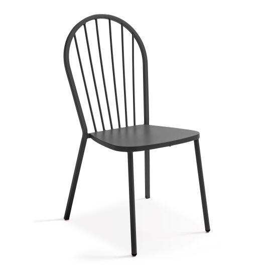 Bistrostuhl aus Metall