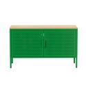 Büfett aus Metall, 2 Türen, 100 cm