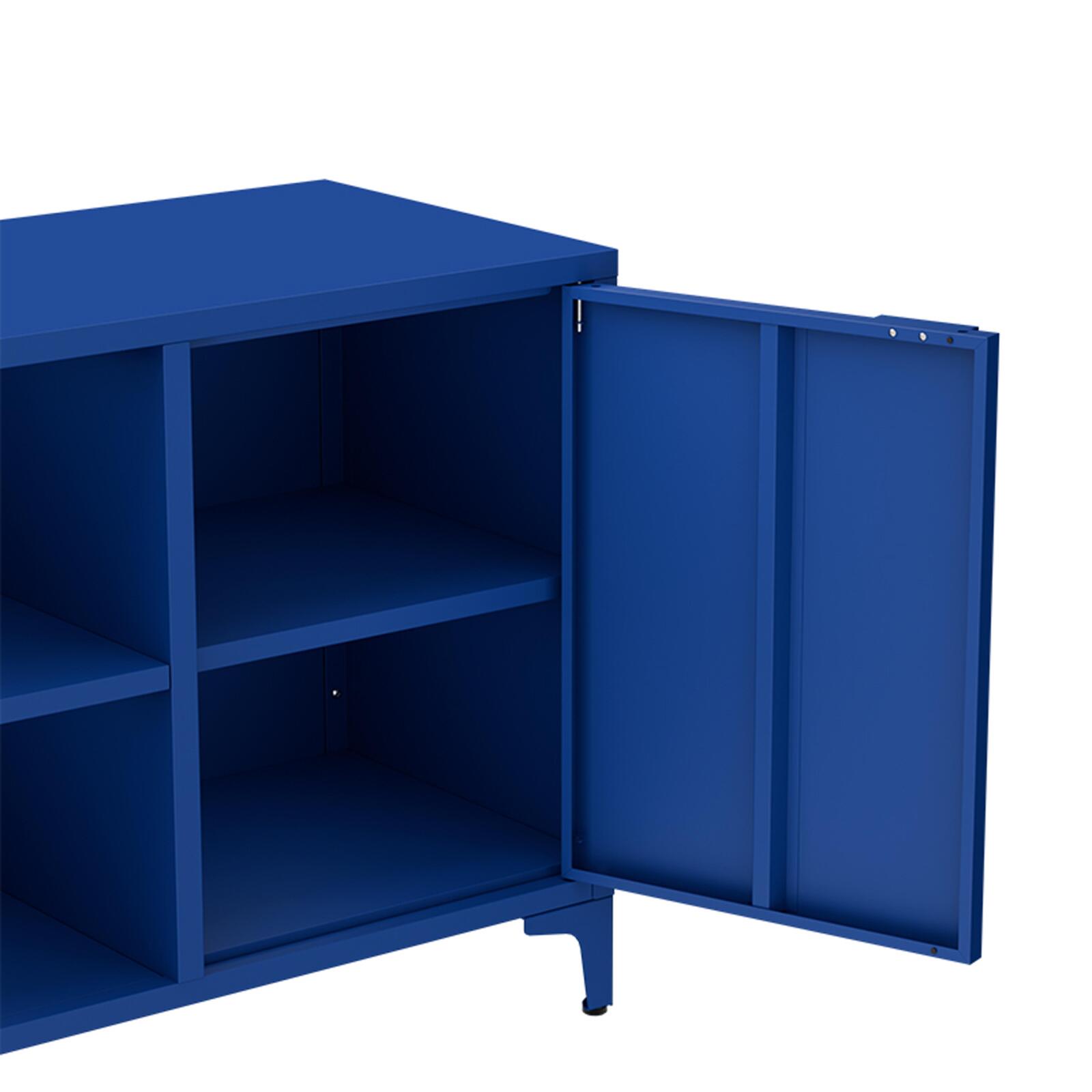 Büfett aus Metall, 2 Türen, 120 cm