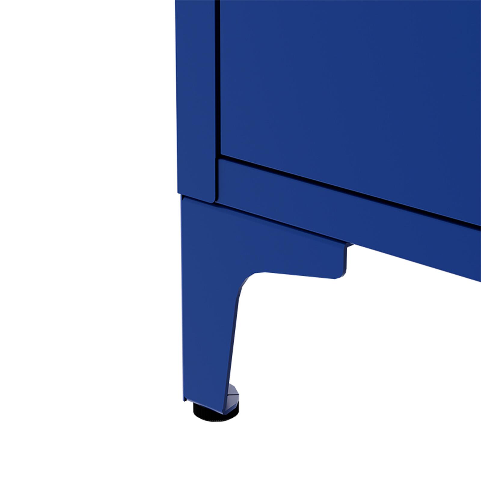 Büfett aus Metall, 2 Türen, 120 cm