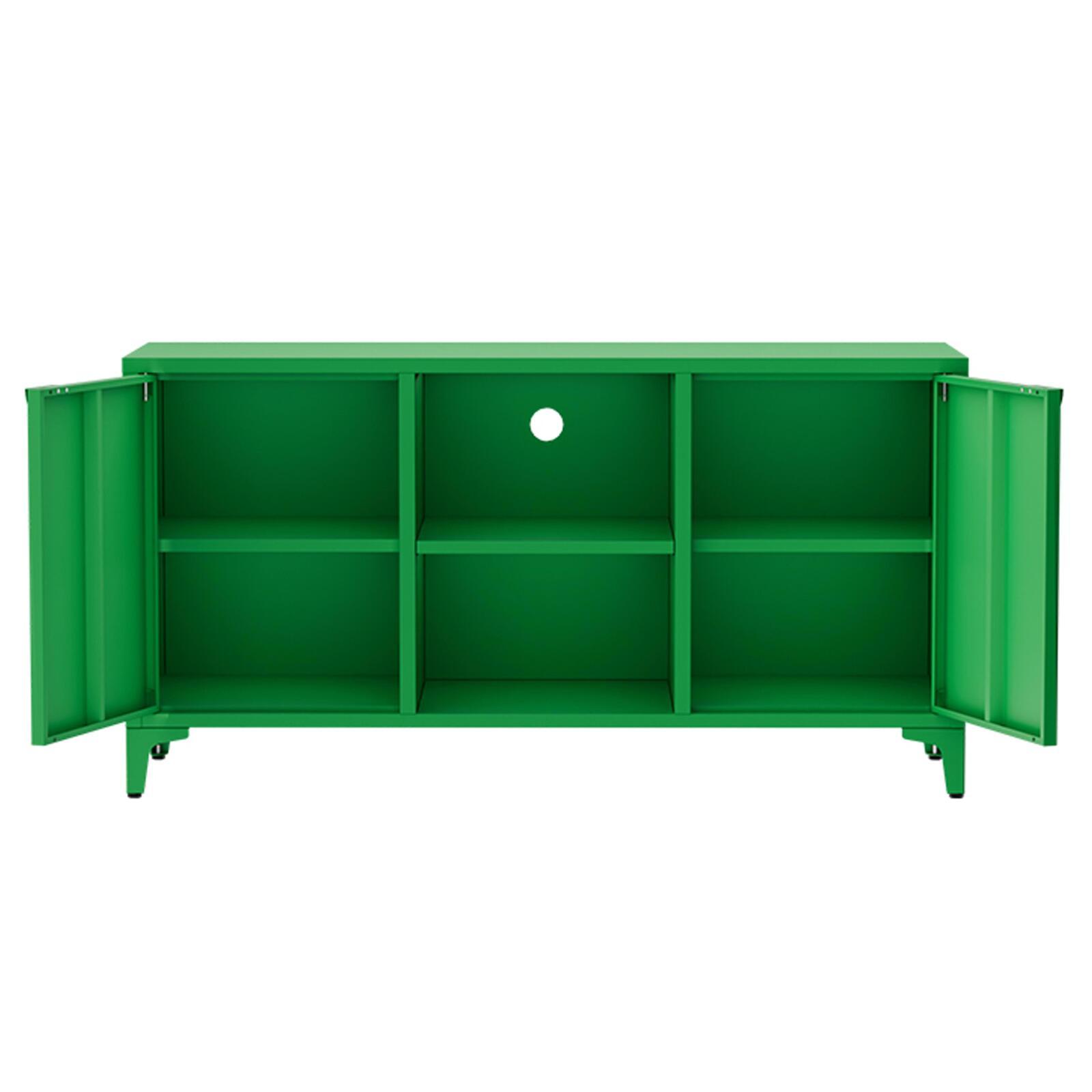 Büfett aus Metall, 2 Türen, 120 cm