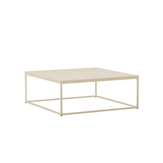 Couchtisch quadratisch, aus Metall, 120x40 cm | Oviala
