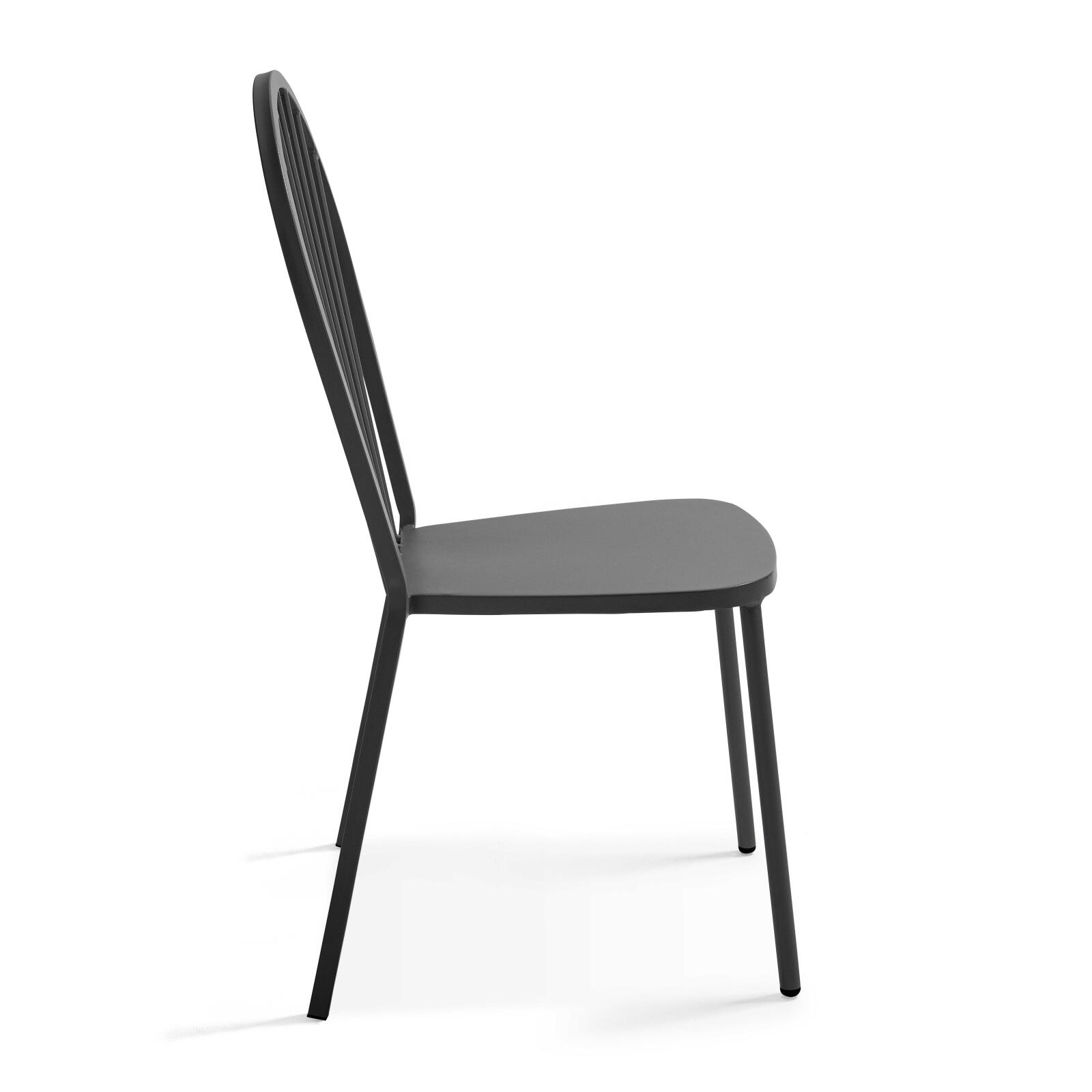 Bistrostuhl aus Metall Bistrostuhl aus Metall