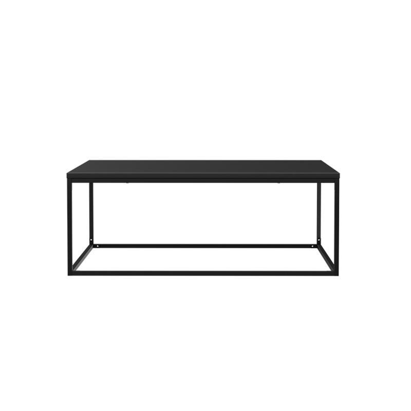 Couchtisch quadratisch, aus Metall, 120x40 cm