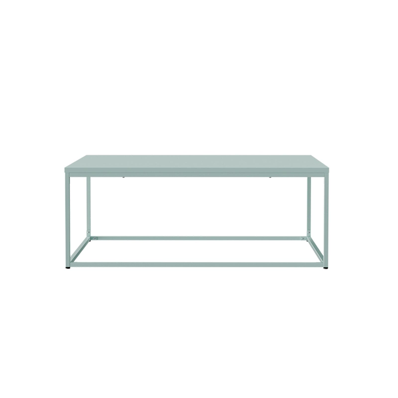 Couchtisch quadratisch, aus Metall, 120x40 cm