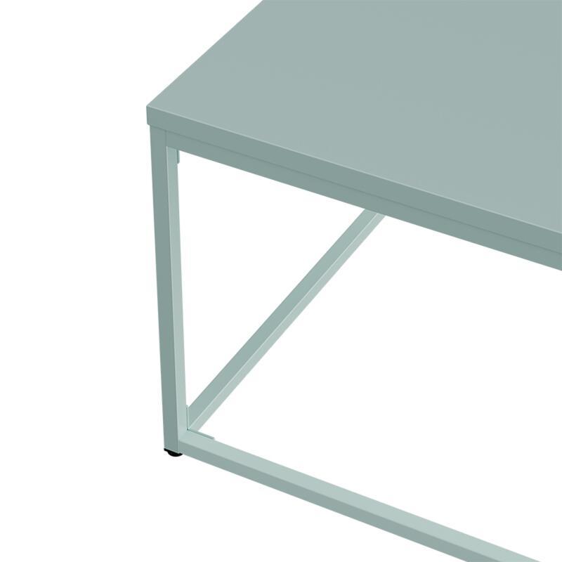 Couchtisch quadratisch, aus Metall, 120x40 cm (5/8)