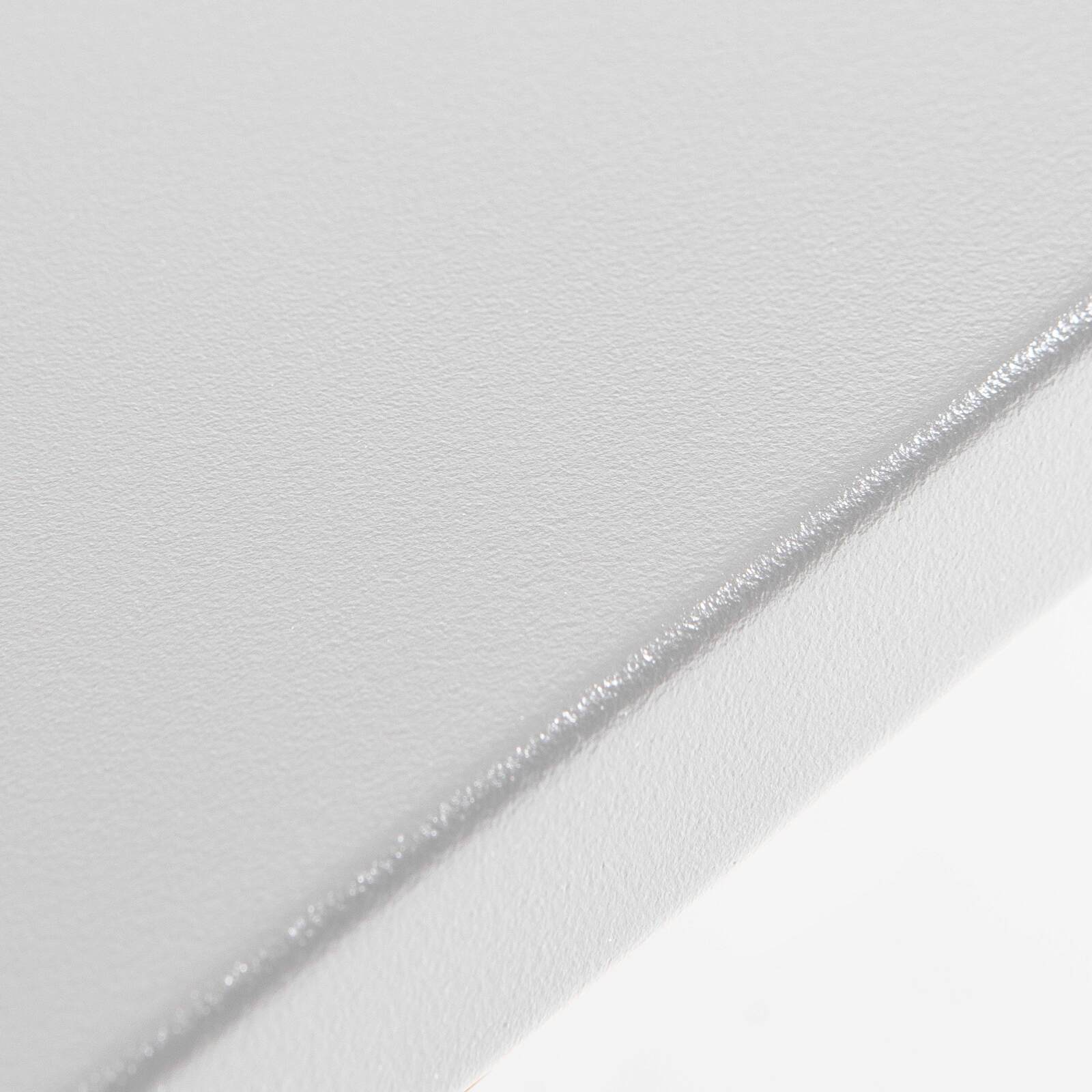 Rechteckiger Gartentisch 180 x 90 cm und 6 Stühle mit Armlehnen aus Metall 