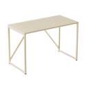 Schreibtisch einfarbig, 120 x 60 cm