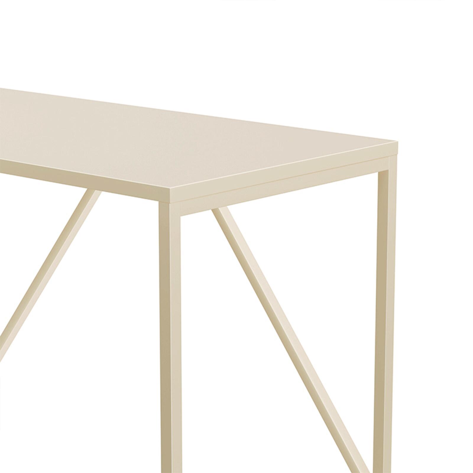 Schreibtisch einfarbig, 120 x 60 cm