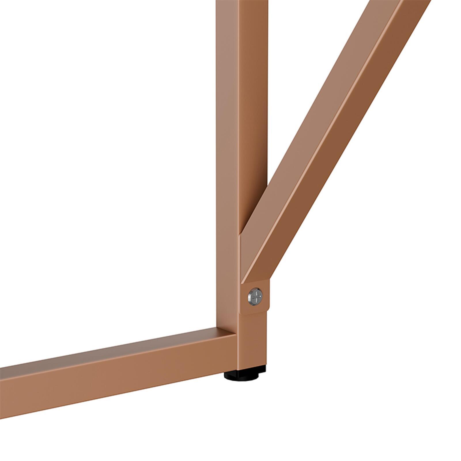 Schreibtisch einfarbig, 120 x 60 cm