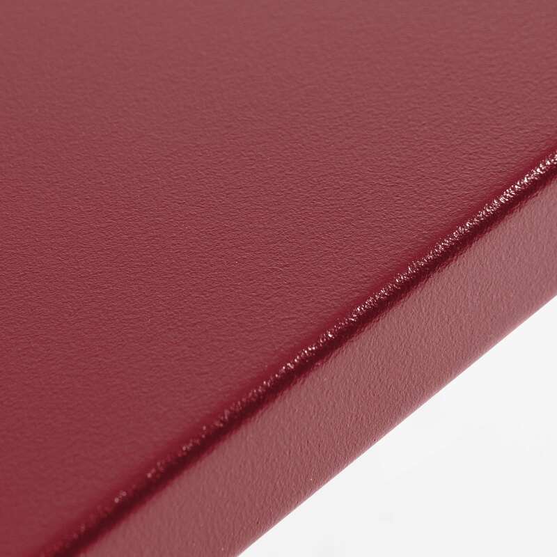 Gartentisch im Bistro-Stil, quadratisch, aus Metall, 70x70 cm, und 2 Stühle (3/8)