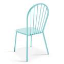 Bistrostuhl aus Metall